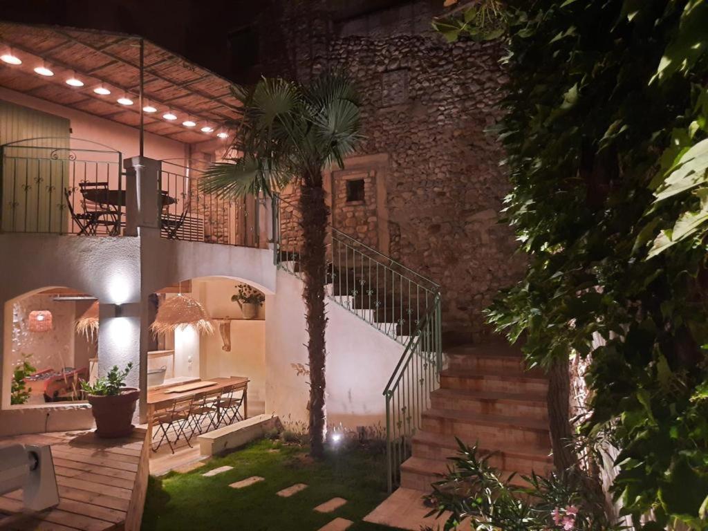 Drome Provencale Maison Familiale Calme Dans Village Valréas Extérieur photo
