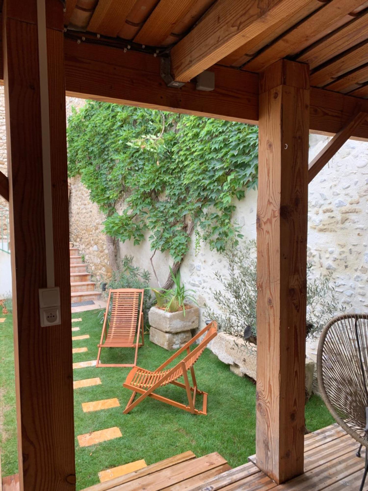 Drome Provencale Maison Familiale Calme Dans Village Valréas Extérieur photo