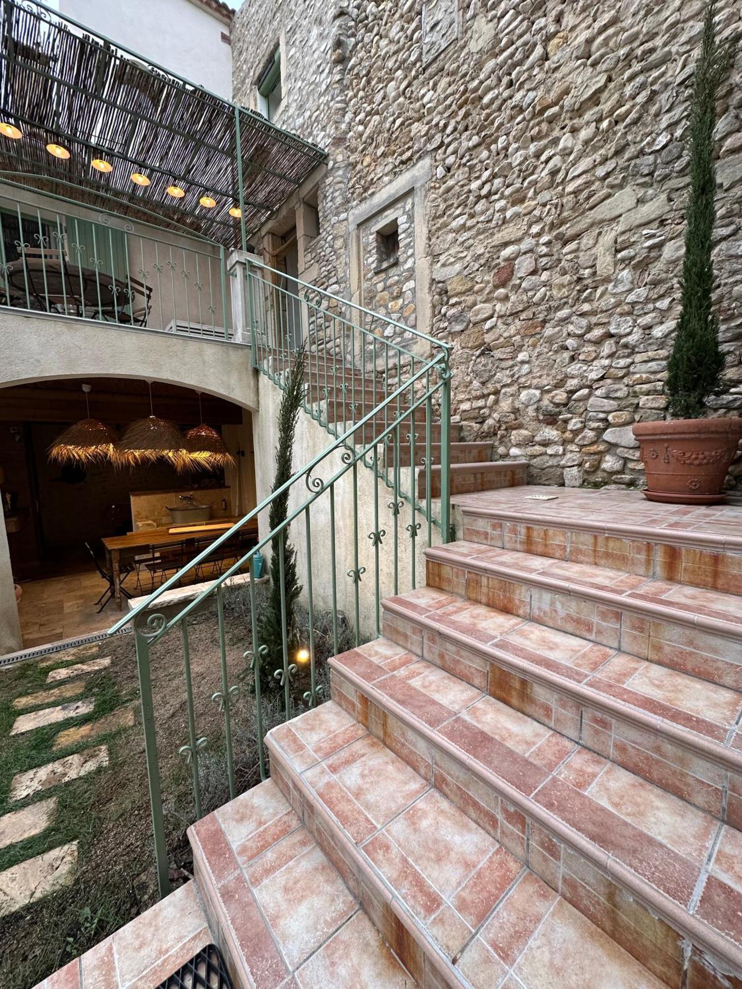 Drome Provencale Maison Familiale Calme Dans Village Valréas Extérieur photo