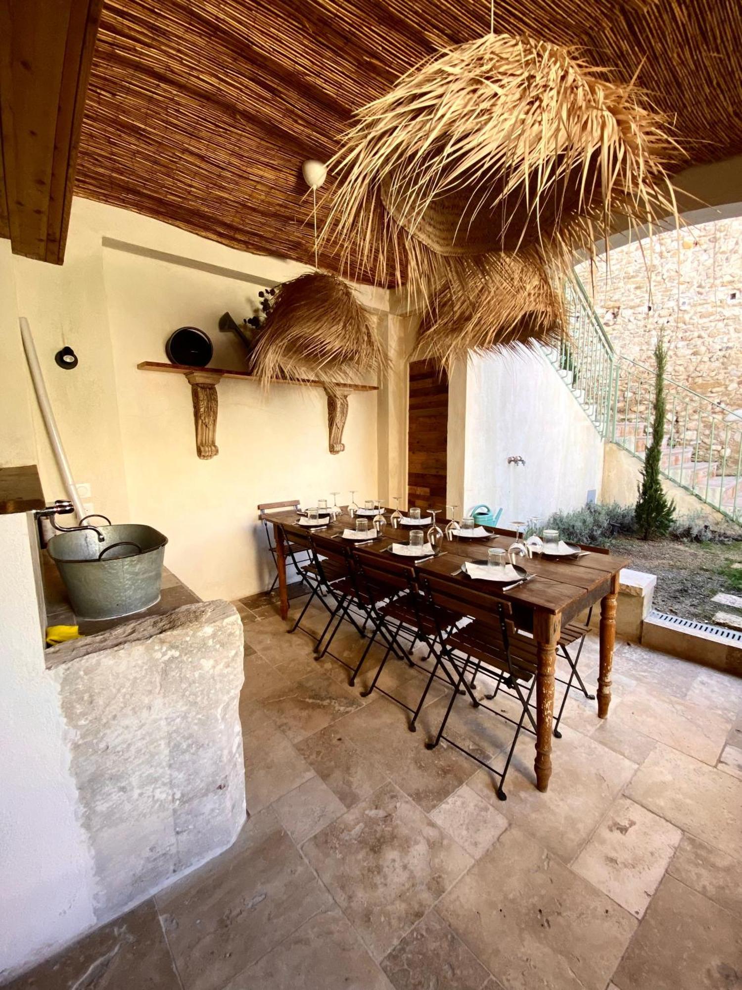 Drome Provencale Maison Familiale Calme Dans Village Valréas Extérieur photo