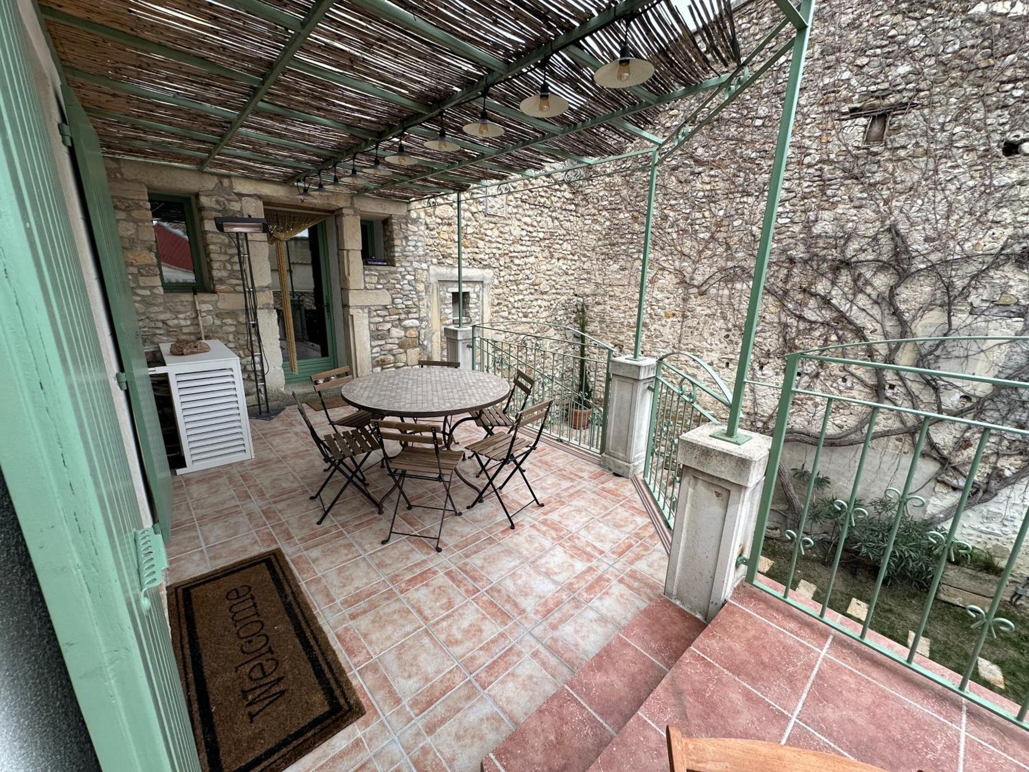 Drome Provencale Maison Familiale Calme Dans Village Valréas Extérieur photo